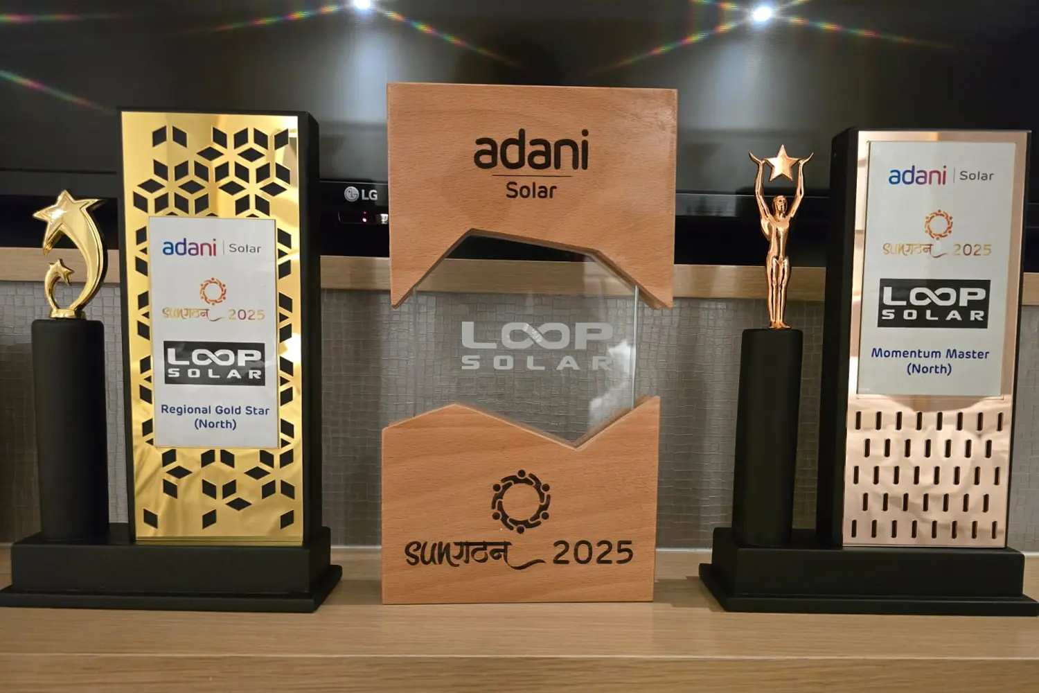 Top Distributor for Adani Solar Award